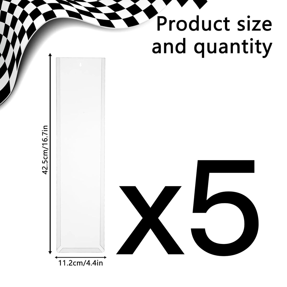 Clear Display Case for Packaged Model Cars,Model Car Display Cases Wall Mount Toy Car Storage Organizer Car Display Case - 5P