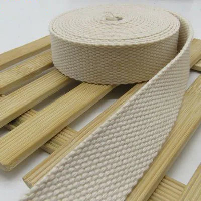 5M Cotton Webbing Suspenders Craft Supplies DIY Decorative Sewing Fabric Crafts Nylon Webbing Pet Rope Backpack Accessories