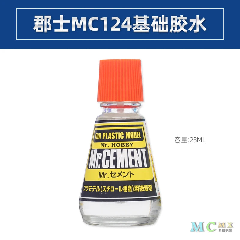 MR.HOBBY Mr. Cement Series Pour Type SP Adhesive/Decal Softener for Plastic Model Making Cement Glue Hobby DIY