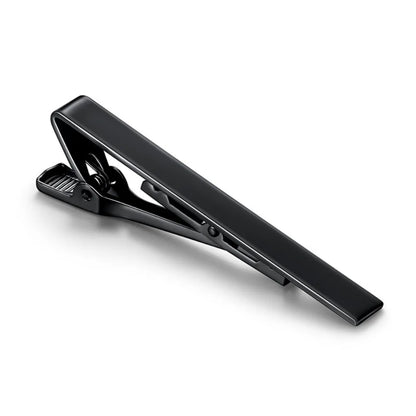 Elegant Classic Men's Tie Clip Lightweight Portable Tie Pin Metal Necktie Bar Dress Shirts Accessories for Wedding Ceremony