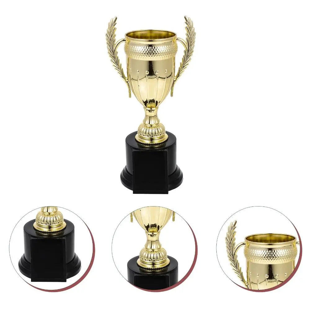 Children's Trophy Awards Competition Soccer School Rewarding Supply Winner Award Trophy Toy Plastic Model Small Prize Cup