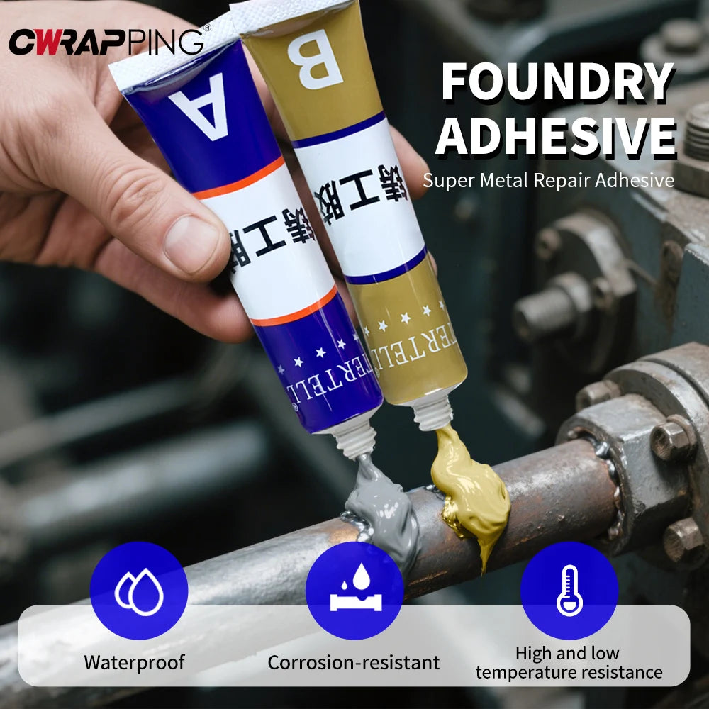 AB Glue Metal Plastic Wood Filler Epoxy Adhesive 20/70/100g Super Strong Metal Repair Glue Welding High Temperature Resistant