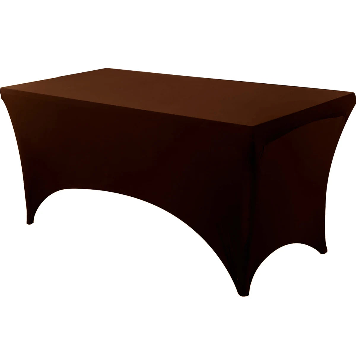 Spandex Tablecloth Tight Fitted Washable and Wrinkle Resistant Stretch Rectangular Patio Table Cover for Event Wedding Partie