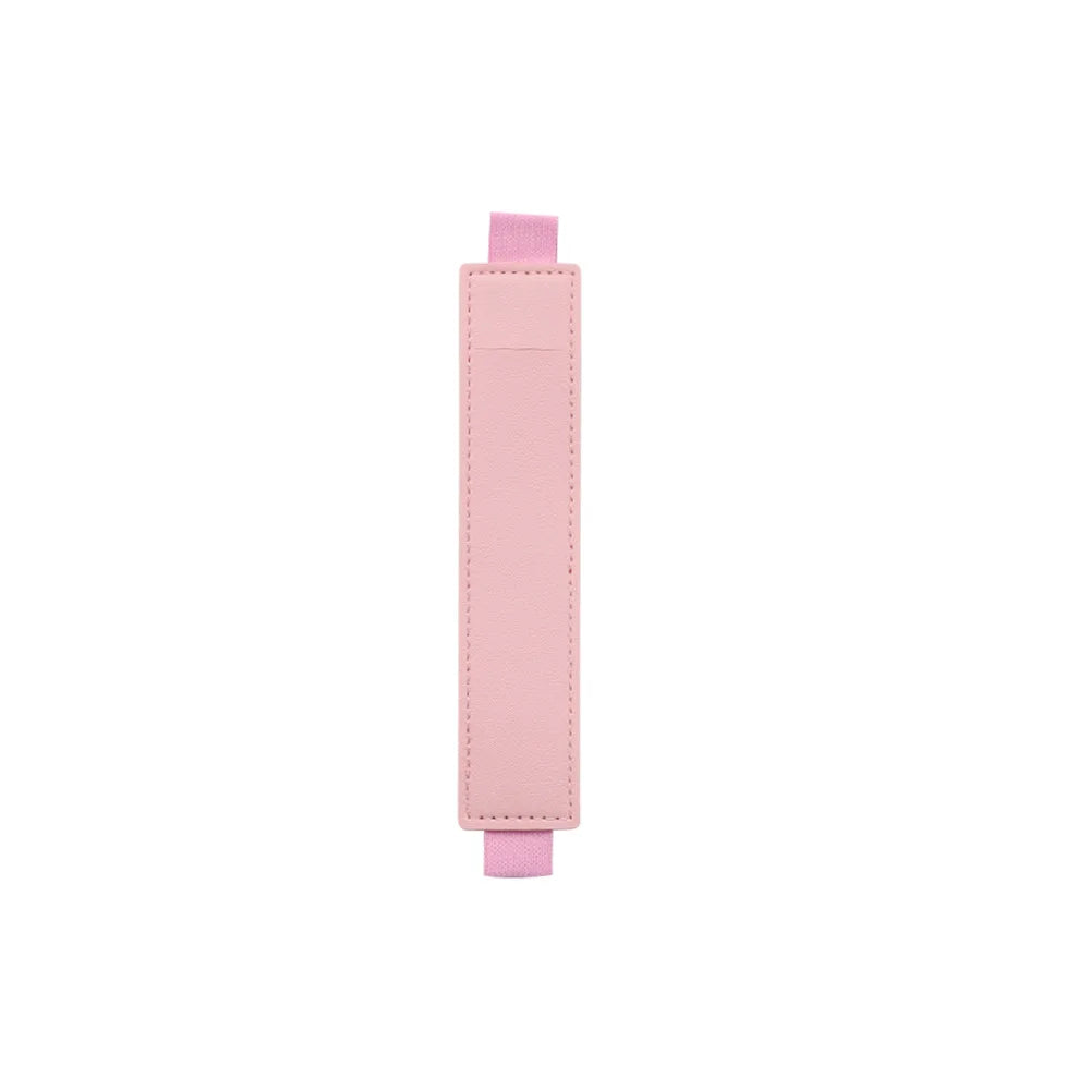 1pc PU Leather Elastic Notebook Band Holders Adjustable Pen Sleeve Pencil Pouch Holder Strap for Notebook Binder