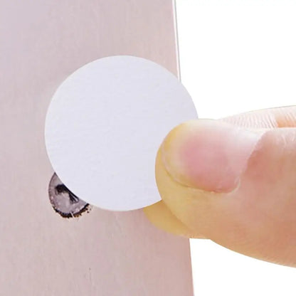 54pcs/Sheet Self Adhesive Furniture Screw Cover Stickers PVC Round Stickers For Wood home Craft Desk Cabinet Decorative Decal