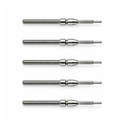 For Miyota 8200 8205 8215 821A Watch Movement Accessories 5Pcs Watch Stem Replacement Repair Parts Steel Stem