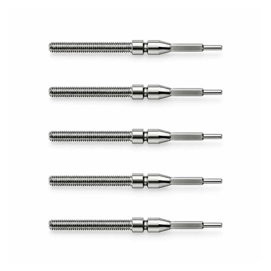 For Miyota 8200 8205 8215 821A Watch Movement Accessories 5Pcs Watch Stem Replacement Repair Parts Steel Stem