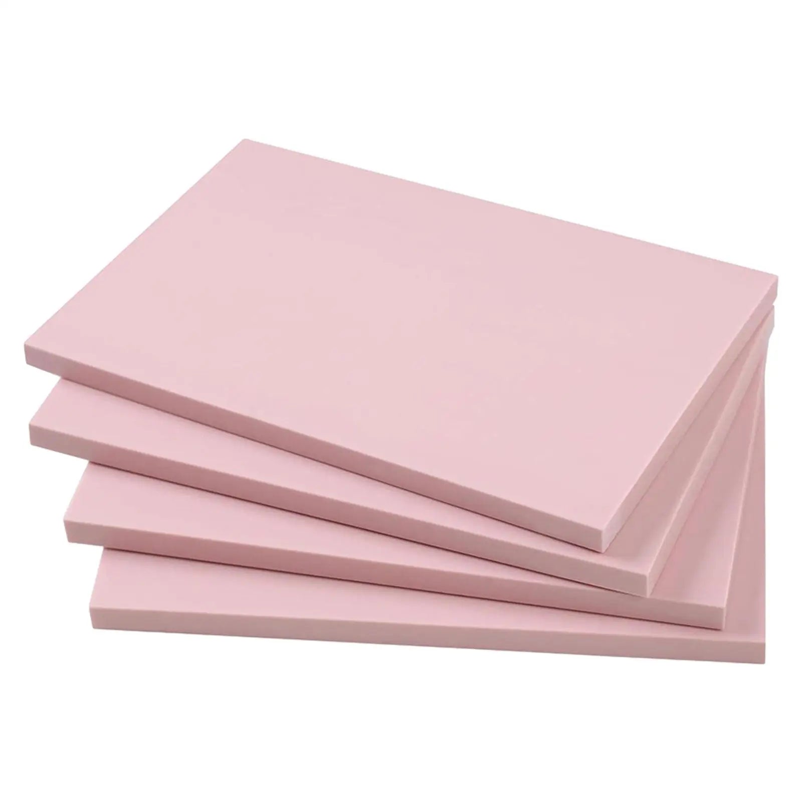 4Pcs Rubber Carving Blocks Pink Linoleum Blocks for Hobbies Crafts Painting