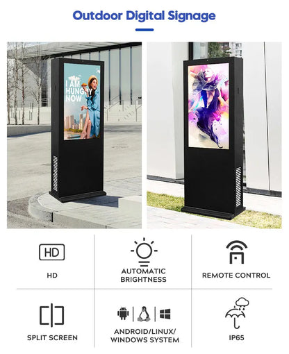 Advertising Machine Lcd Display Banner Signage Display Advertising Lcd Advertising Display Outdoor
