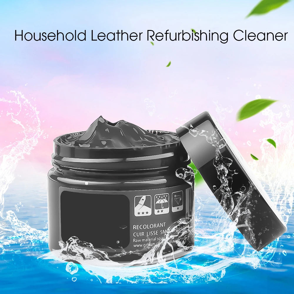 Car Leather Repair Kit Liquid Skin Recoloring Balm No Heat Repair Tool Auto Seat Holes Scratch Cracks Rips Restoration Set Sh
