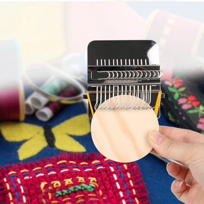 Hand Tapestry Wood Loom Weaving Frame Small Frame For Mending Clothes and Jeans Knitting Tools Darning Machine Small Loom