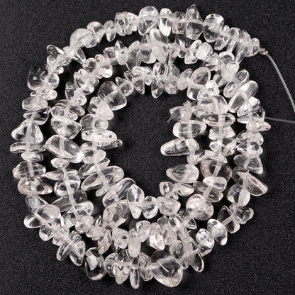 Natural Stone Chips Beads 3-5-8-12mm Irregular Gravel Beads For Jewelry Making Freeform Beads Diy Necklace Bracelet 15''