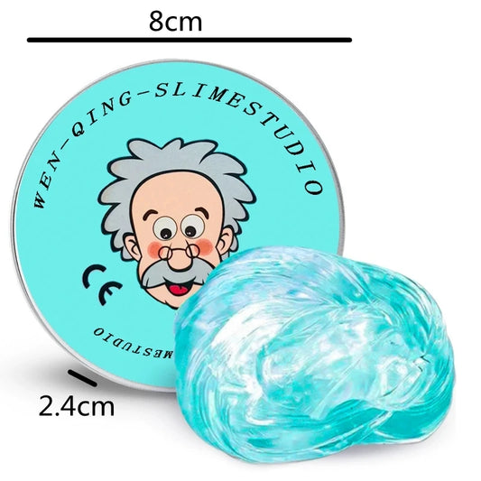 Reusable Putty Slime Toy Set, Stress Relief Toys for Kids, DIY Color Clay Handgum, Non-Sticky Bouncy Slime, Sensory Play, Cre