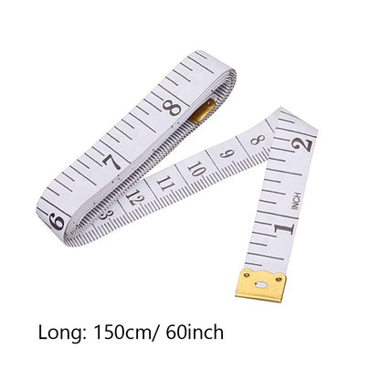 1/5/10Pcs 150cm/60-Inch Soft Body Measuring Ruler Tailor Tape Measure Centimeter Meter Sewing Measuring Tape in Random Colors