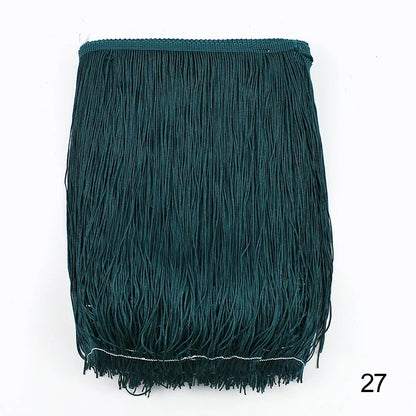 Lace Trim Fringe Tassels 2/5/10M, 30cm Long, For Curtain, Sewing, DIY Accessories - 27 / 30cm-10Yards