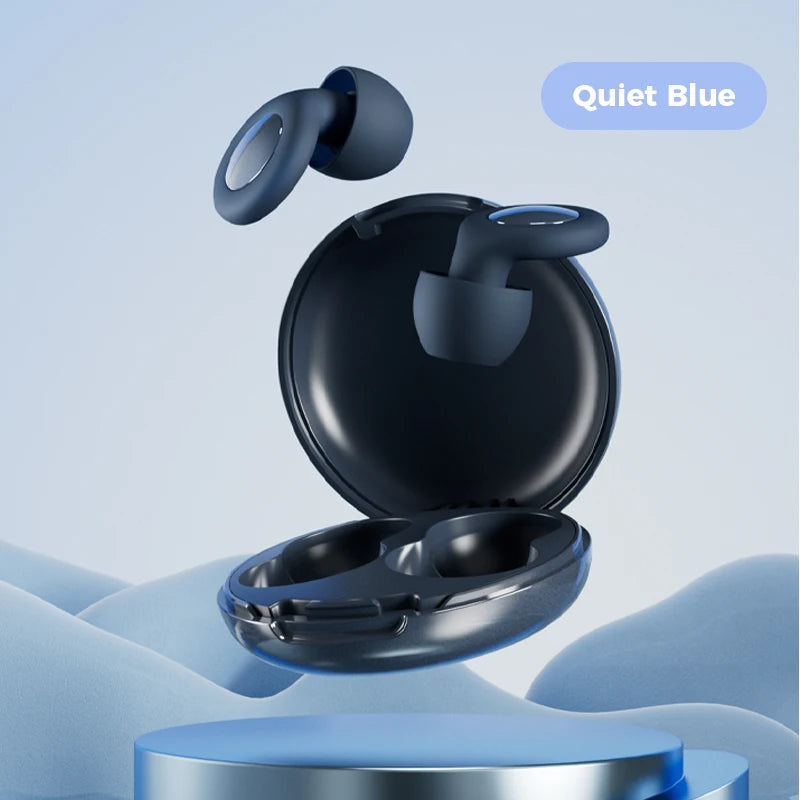 Silicone Earplugs for Sleep Noise Cancel Noise Reduction-Soundproof Reduce Disturbances -Quality loop Earplugs - Blue
