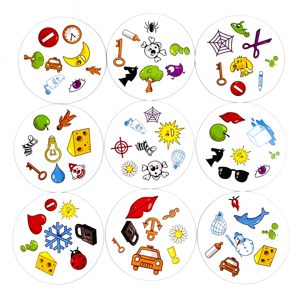 Metal Box Card Game Parent-child Interactive Games Cards Game For Family and Friends,Holiday Games Halloween and Christmas Gi