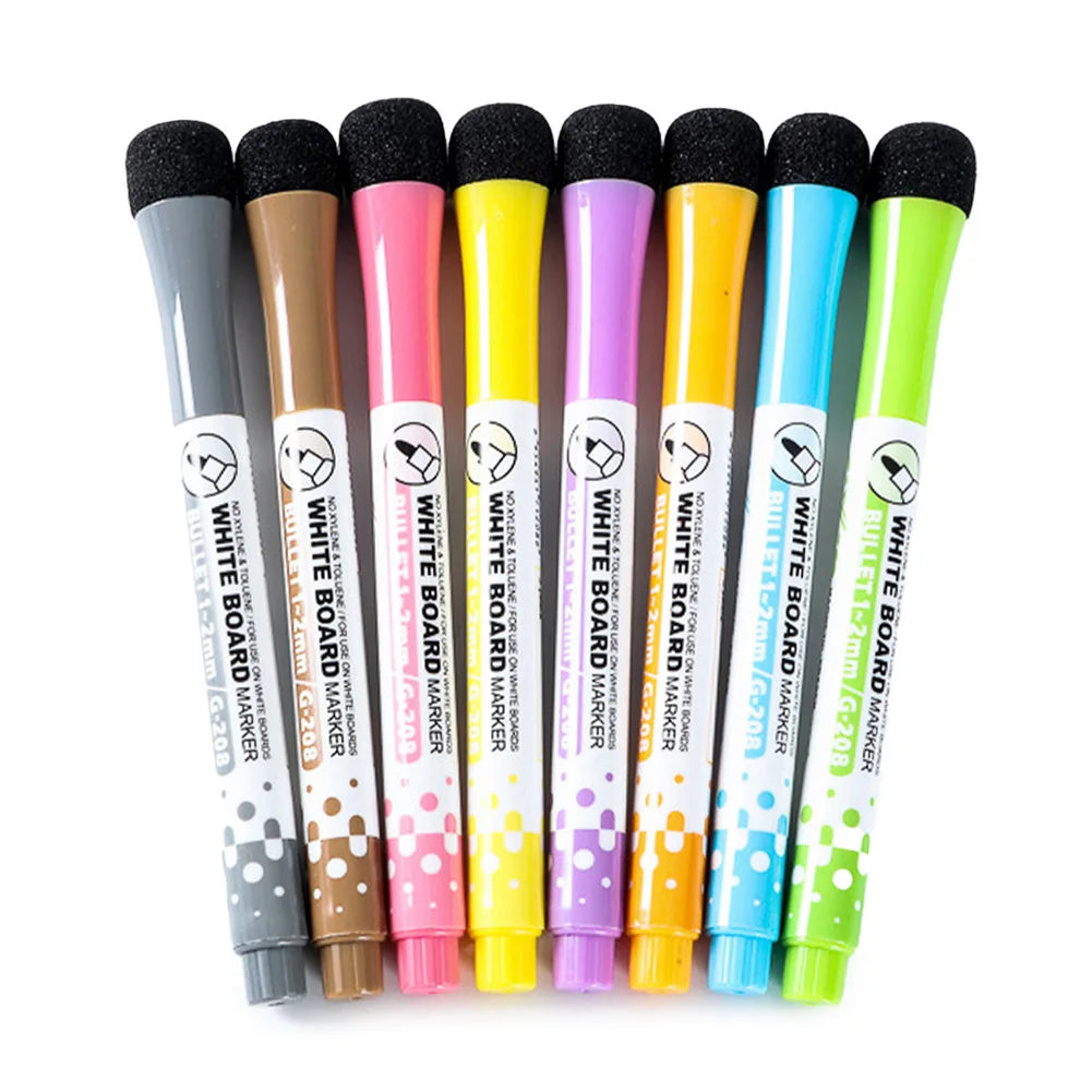A4/A3 Magnetic Whiteboard Dry Erase White Board Markers Office Home Erasable Flexible Refrigerator Magnet Memo Message Board 
