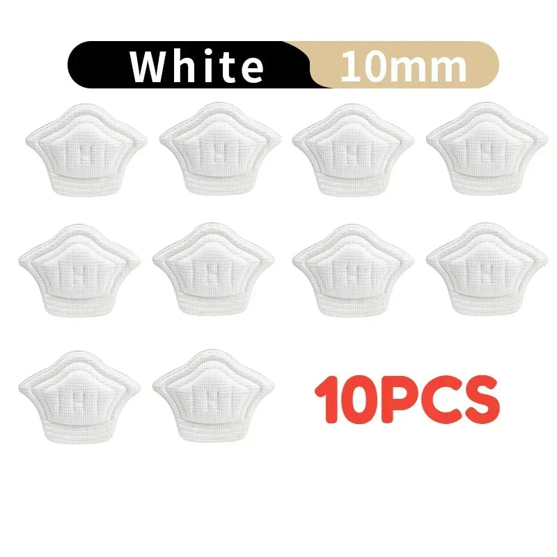 10pcs/set Insoles for Shoes Patch Heel Pads for Shoes Adjustable Size Feet Pad Insole Adhesive Back Sticker Shoes Insert Inso