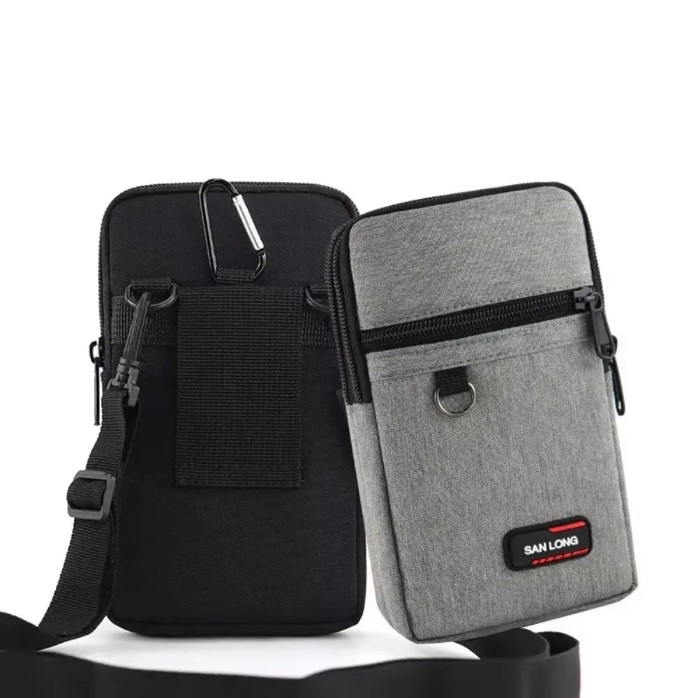 Waterproof Waist Bag Purse with Belt Single/double Layer Outdoor Fanny Pack Men Women Phone Pouch Camping Hunting Tactical Ba