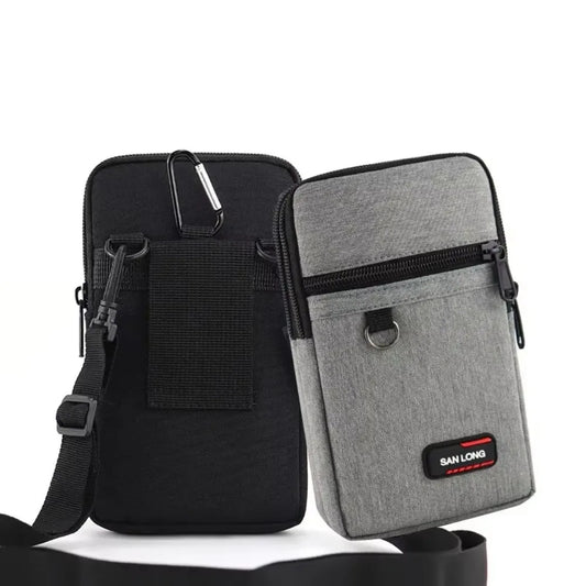 Waterproof Waist Bag Purse with Belt Single/double Layer Outdoor Fanny Pack Men Women Phone Pouch Camping Hunting Tactical Ba