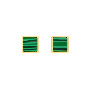 Hoop Earrings for Women Trendy Golden Stainless Steel Earring Jewelry New - D26 Gold