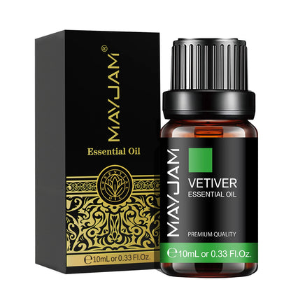 MAYJAM 10ML Essential Oil Lavender Jasmine Eucalyptus Vanilla Sandalwood Bergamot Rosemary Citronella Cinnamon Fragrance Oil 