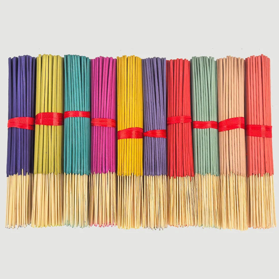7 Sets of 140 Incense Sticks, Available in Four Seasonal Sets: Rose, Lavender, Sandalwood, Jasmine, Mint, Cherry Blossom, Her