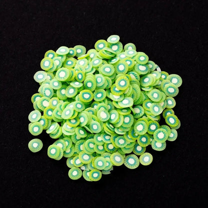 1000Pcs Polymer Clay Resin Fruit Slice for Epoxy Silicone Mold DIY Craft Jewelry Cellphone Decoration Accessory Making Suppli