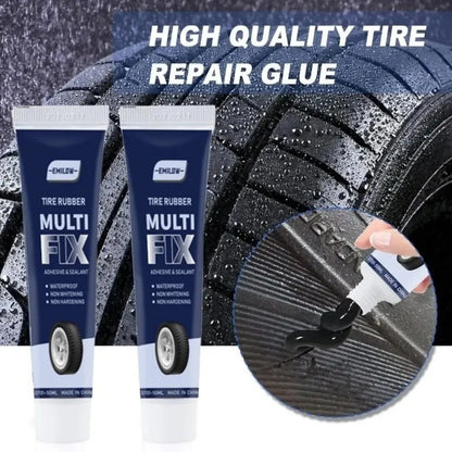 Universal Tire Repair Glue, Tire Sealant, Car Tire Repair Gel Tire Repair Gel Rubber Adhesive Not Corrosive Tire Scratches Cr