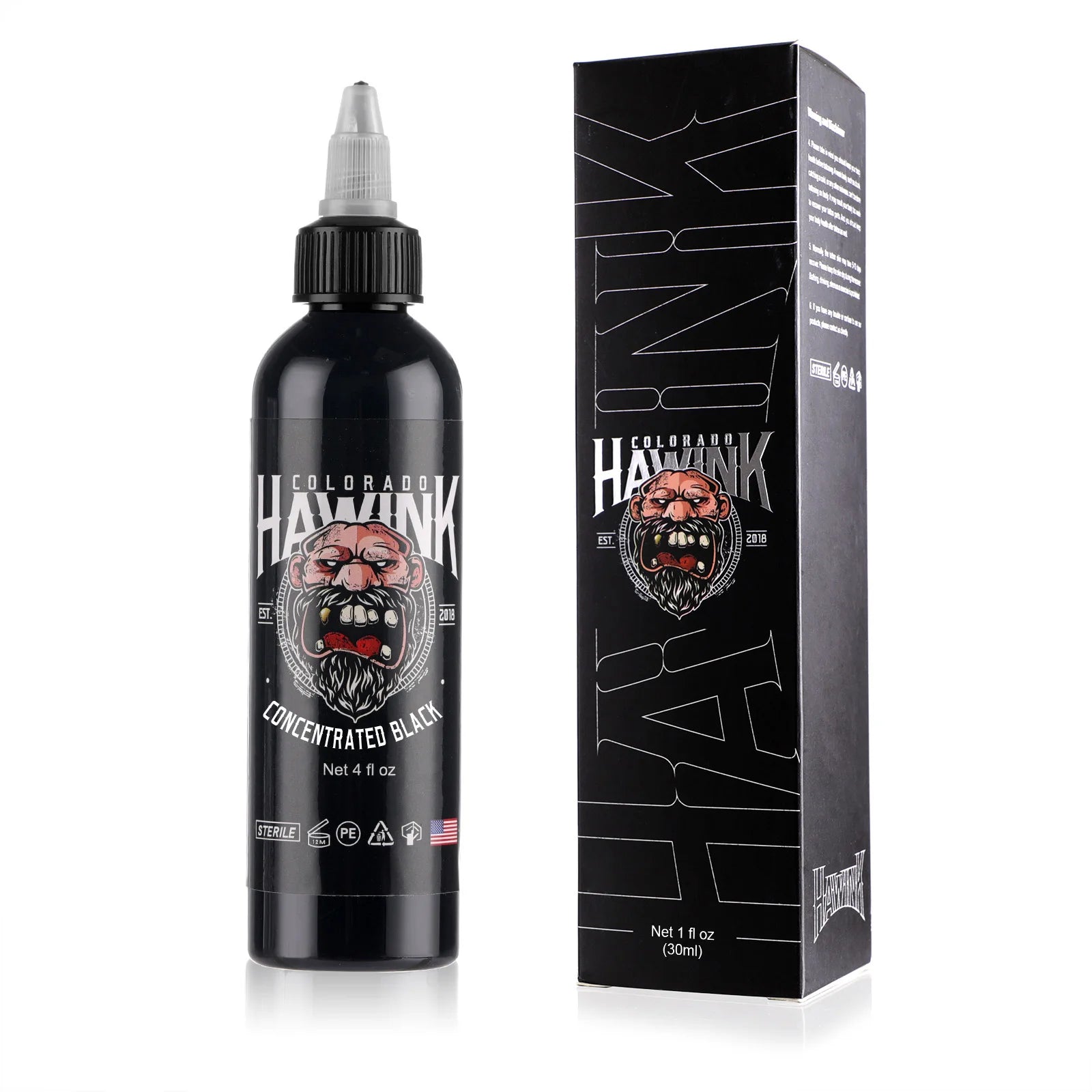 15/30/120/200/240ML Tattoo Ink Professional DIY Tattoo Pigment Practice Tattoo Ink Body Art Paint Tattoo Color - 120ML
