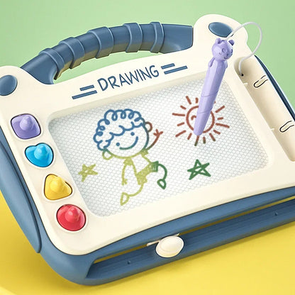 Cartoon Drawing Board Baby Puzzle Magnetic Writing Board Toy Graffiti Magnetic Drawing Board Montessori Toy for Children Gift