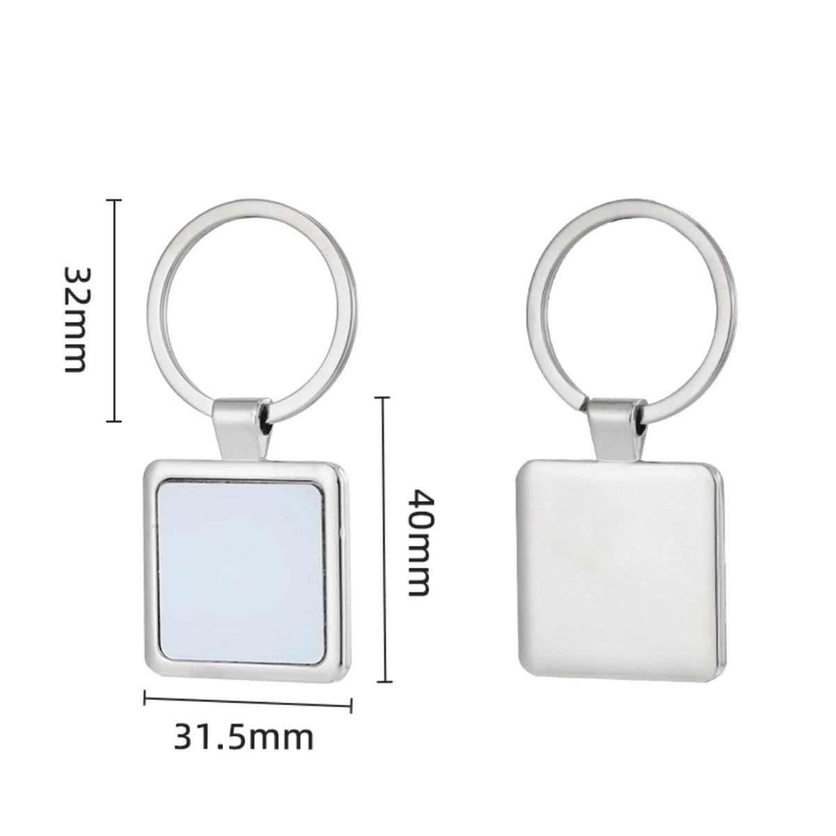 Custom Photo Keychain Personalized Picture Keyring, Custom Memorial Keepsake Souvenir Gift for Birthday Anniversary Daily Mem