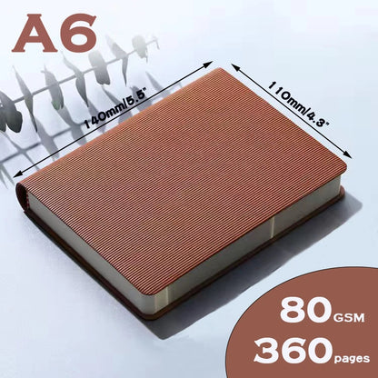 Notebooks A6 360P Lined/Blank Page Diary Planner Journal Notepad Stationery For Office School Supplies Bullet Sketch Agenda 2
