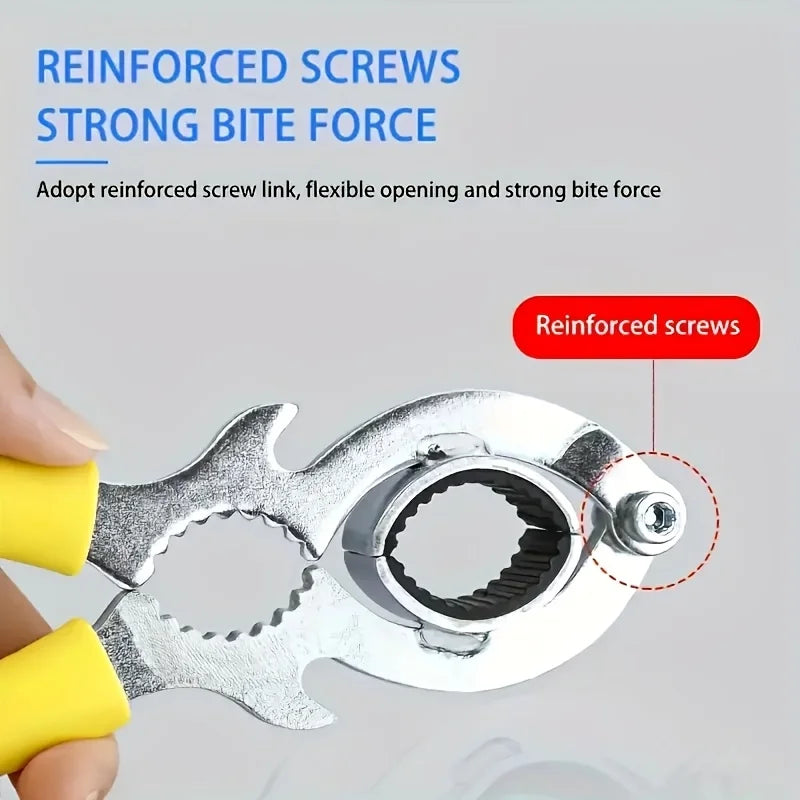 3 In 1 Tool Faucet Bubbler Wrench,Bottle Opener and Pliers,Kitchen Sink Faucet Aerator & Filter Removal Wrench Repair Spanner