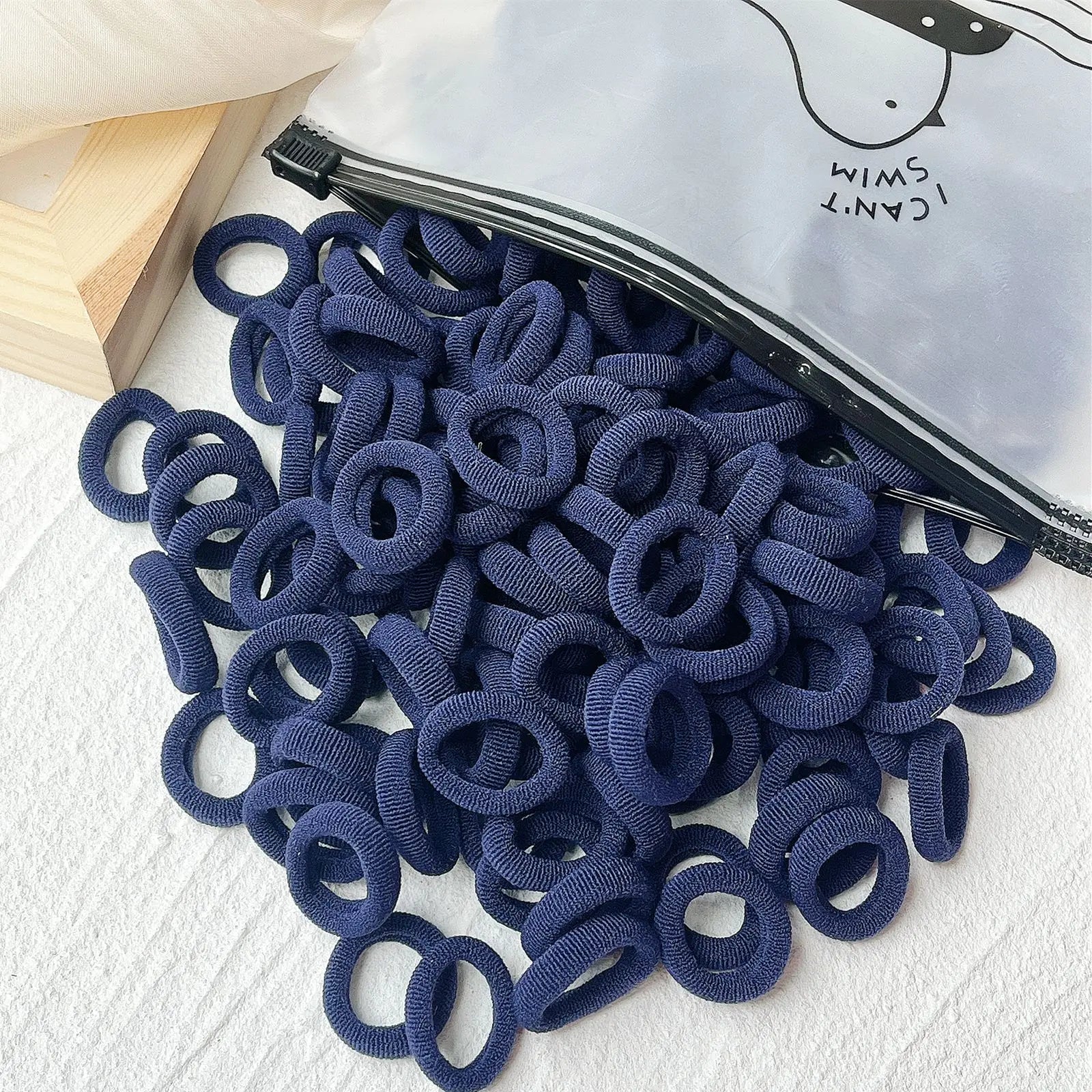 20/50pcs Kids Elastic Hair Bands Girls Sweets Scrunchie Rubber Band for Children Hair Ties Clips Headband Baby Hair Accessori