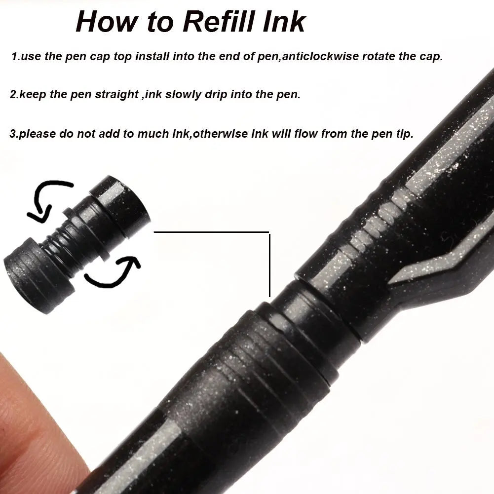 Calligraphy Pen Hand Lettering Pens Brush Lettering Pens Markers for Writing DrawingBlack Ink Pens Art Marker