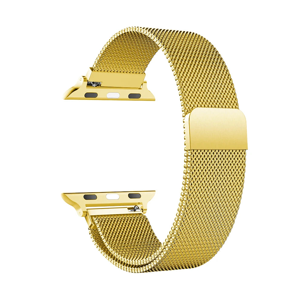 Milanese Strap For Apple Watch Ultra 2 3 49 46mm 42mm 44 40 45mm 41mm 38mm Bracelet For iWatch Series 11 10 9 3 6 5 SE 7 8 St