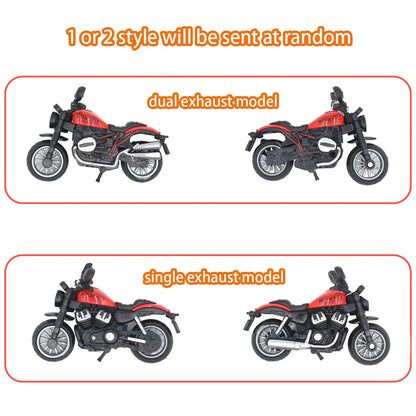 1PCS Motorcycle Model Toys Mini Vehicles Decoration Accessories for Boy Gift Alloy Car Children Birthday Gifts