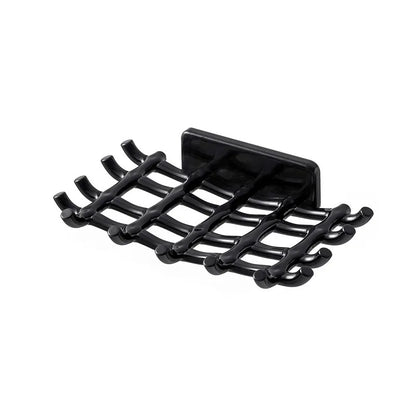 Soap Box Wall Mounted Drainage Shelf For Home Use No Punching High-end Bathroom New Soap Dish Rack Hooks For High-end Bathroo
