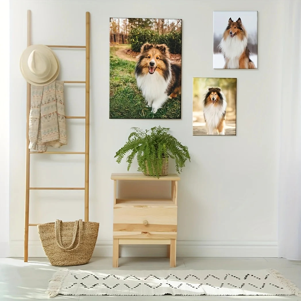 Custom Canvas Prints Photo Wall Art Personalized Poster for Family Life Pets Anime Birthdays Weddings Scenery Home Decor Gift