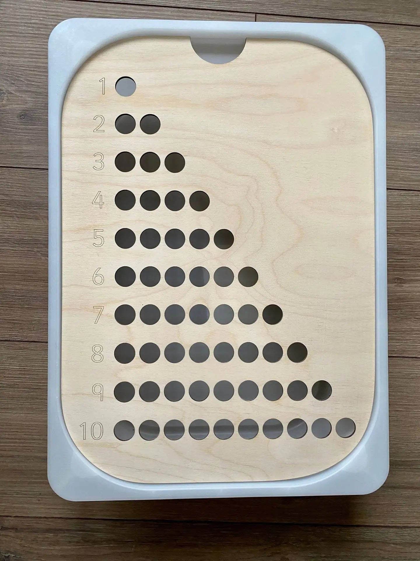 Children's Sensory Tray Table Color Hairball Game Wooden Tile Montessori Early Education Toys Kids Toys Educational Accessori