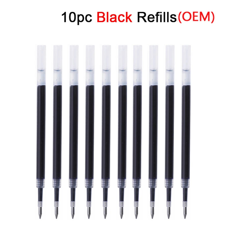 KACO 0.5mm MIDOT Gel Ink Pens, Quick-drying Press Smooth Writing Pen, High Volume for Taking Exams Grading Homework Doing Pap