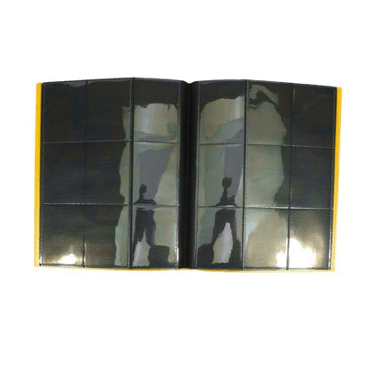 Collectible Card Binder Album 160/360/480 Card Holder 4/9/12 Grids Card Binder Album Large-capacity Card Binder Notebook - ye