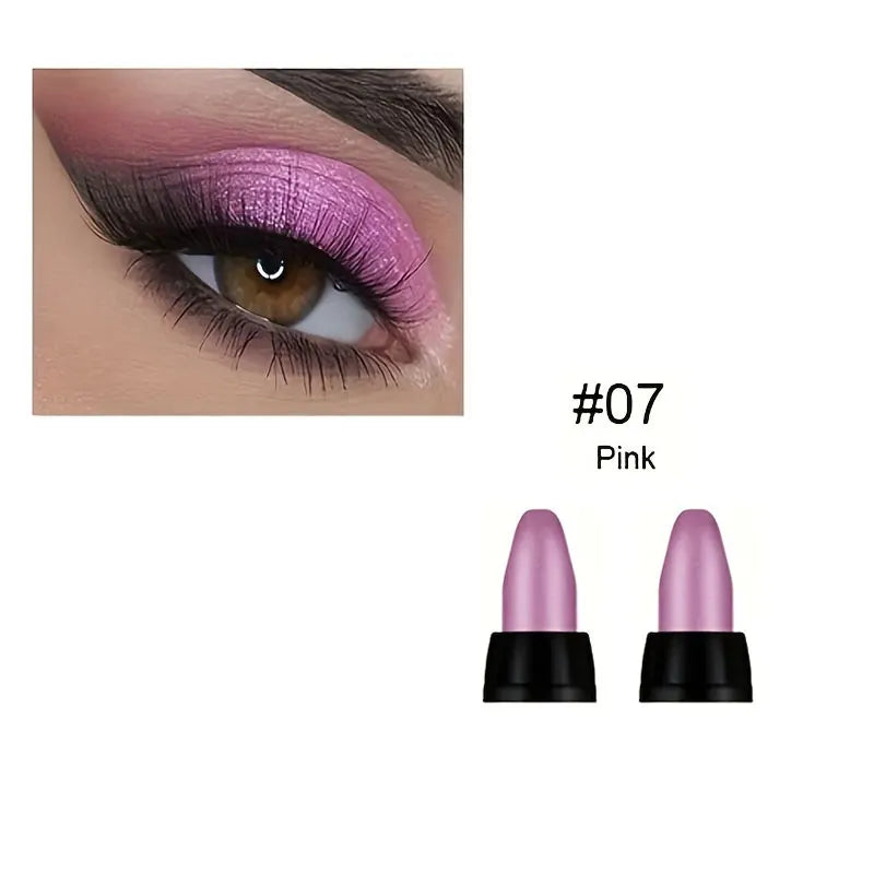 16 Colors Pearlescent Eyeliner, Color Glitter Waterproof Long-Lasting Eye Makeup Non-smudge Eyeliner - 07