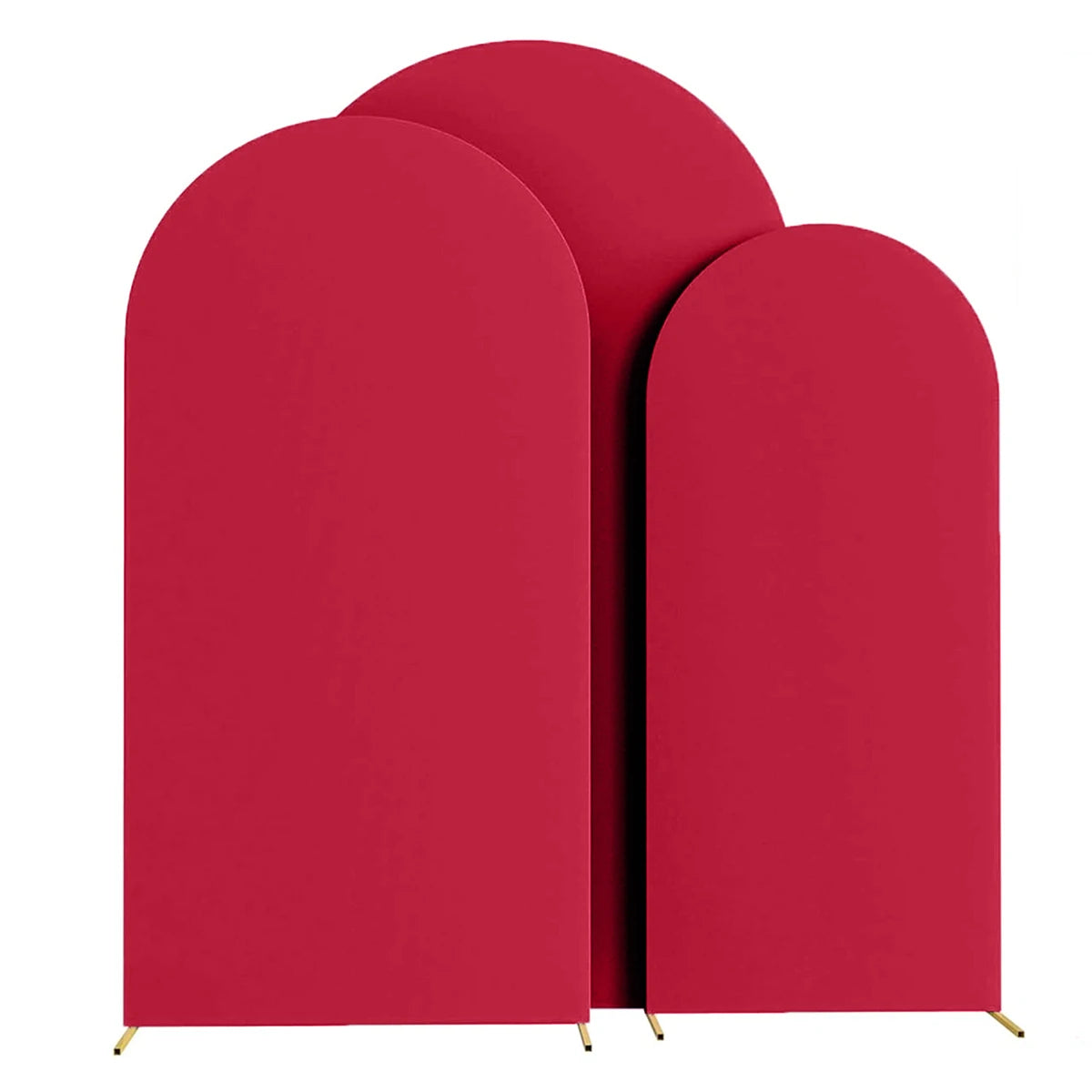 Wedding Arch Cover Arch Backdrop Cover Spandex Fitted Arch Cover for Wedding Birthday Festival Party （Without Shelf）