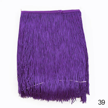 Lace Trim Fringe Tassels 2/5/10M, 30cm Long, For Curtain, Sewing, DIY Accessories - 39 / 30cm-10Yards