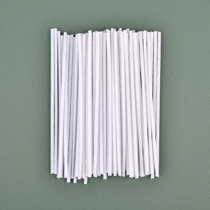 50/100Pcs Candle Wicks Waxed Cotton Set Smokeless Wax Core DIY Soy Wax Core Wax Wicks For Candles Making Supplies - 8cm-50Pcs