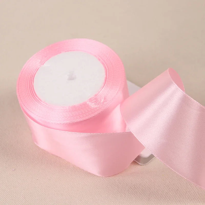 6mm 10mm 15mm 20mm 25mm 40mm 50mm Sky Blue Satin Ribbons Christmas Wedding Party Decoration Gift Wrapping Light Blue Ribbons 