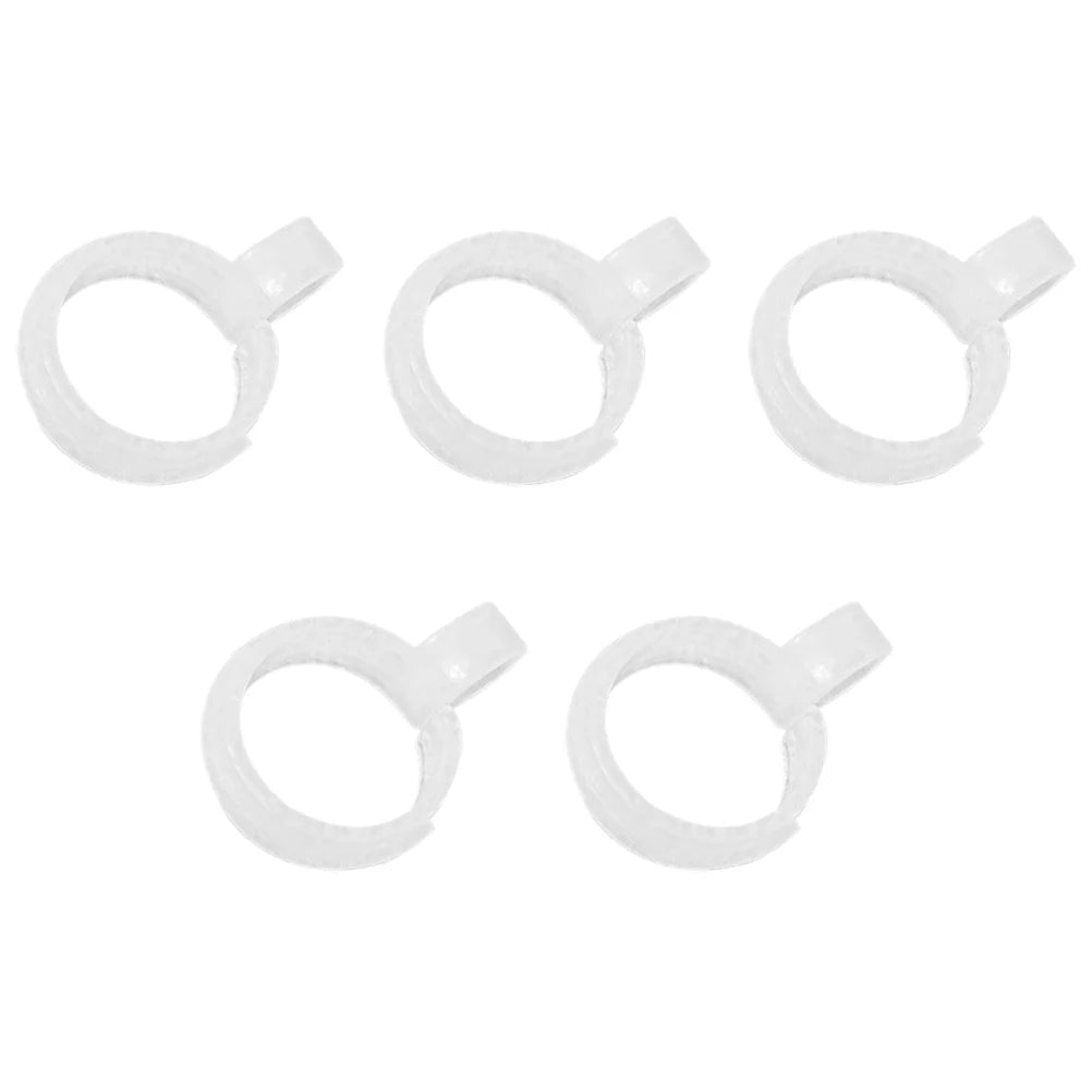 5 Pcs Needlework Roll Clamps Fabric Fastener Sewing Cross- Clips Embroidery Fixing Tools